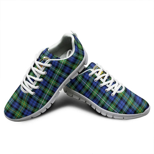 Campbell Argyll Ancient Tartan Crest Sneakers