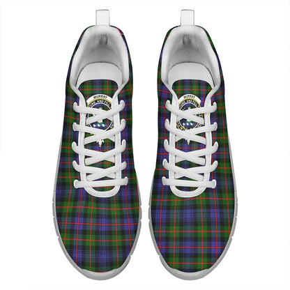 Murray of Atholl Modern Tartan Crest Sneakers