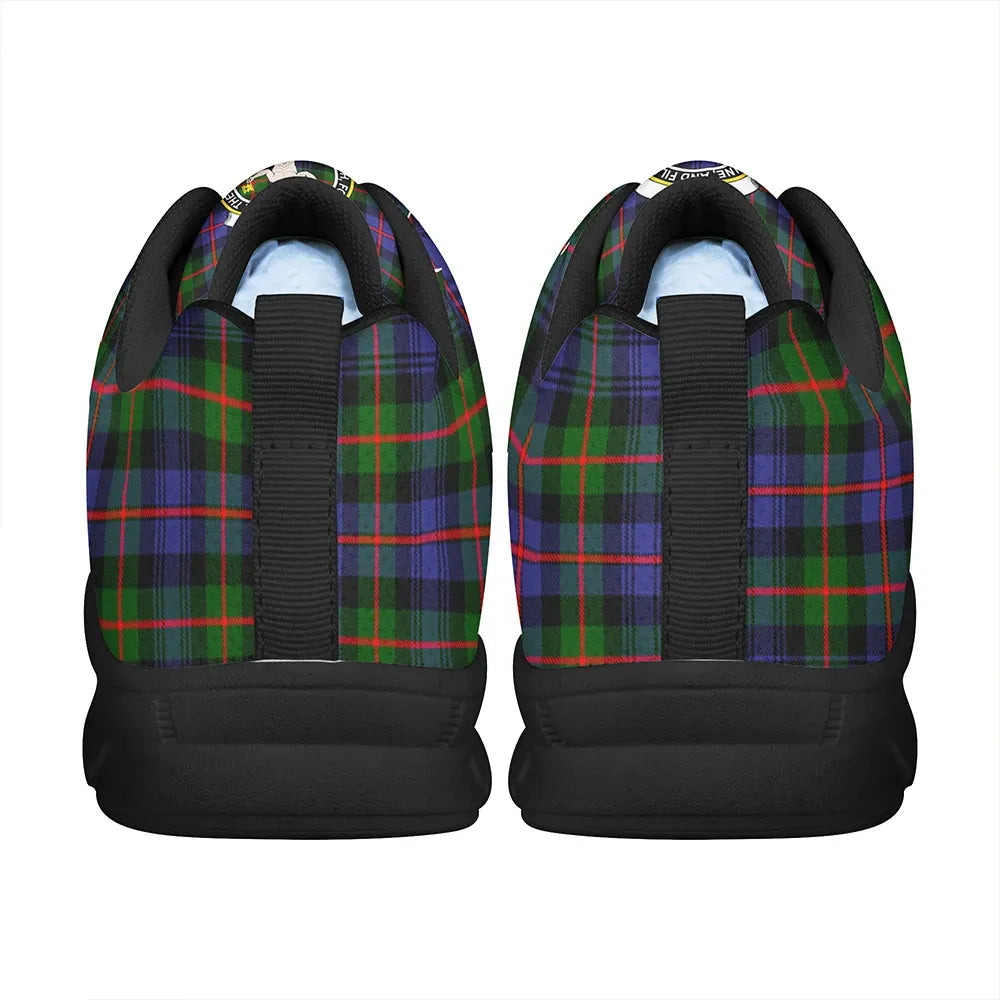 Murray of Atholl Modern Tartan Crest Sneakers