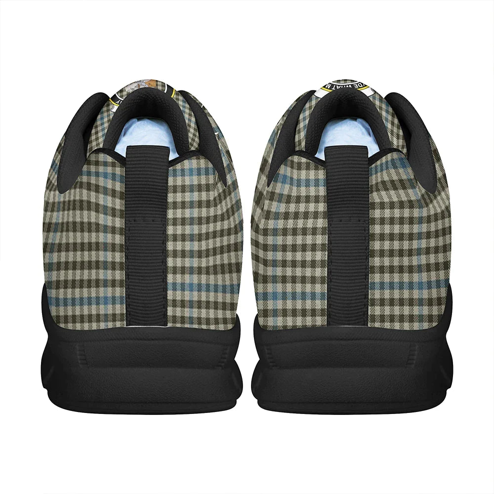 Haig Check Tartan Crest Sneakers