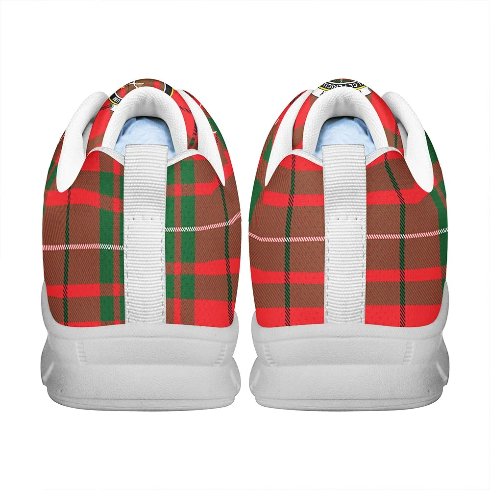 MacAulay Modern Tartan Crest Sneakers