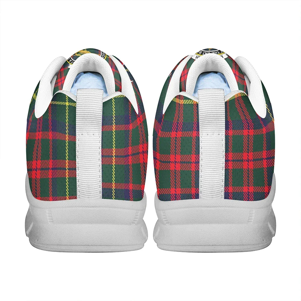 MacKintosh Hunting Modern Tartan Crest Sneakers