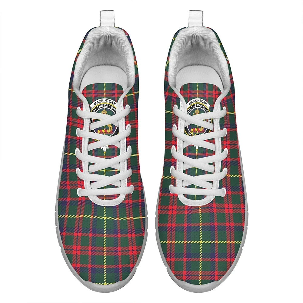 MacKintosh Hunting Modern Tartan Crest Sneakers