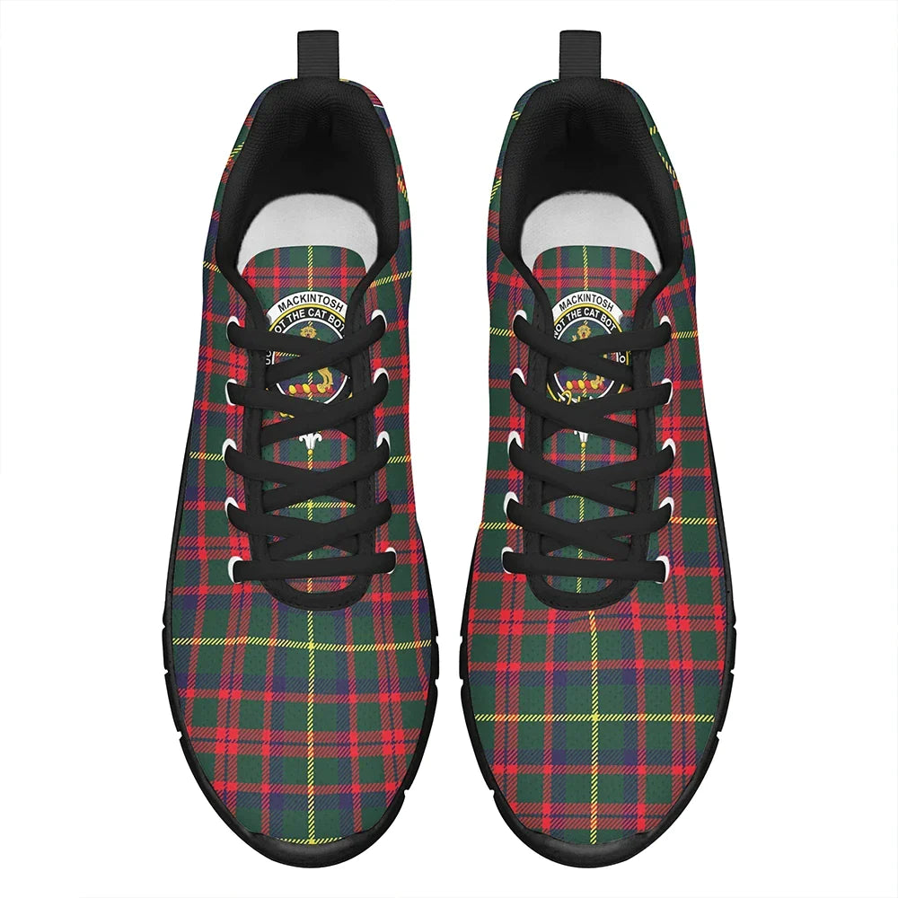 MacKintosh Hunting Modern Tartan Crest Sneakers