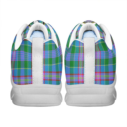 Pitcairn Hunting Tartan Crest Sneakers