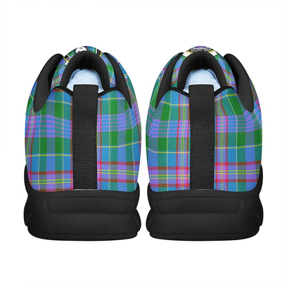 Pitcairn Hunting Tartan Crest Sneakers