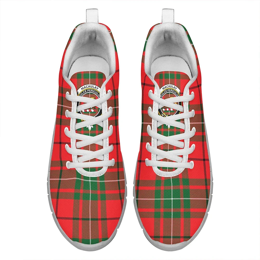 MacAulay Modern Tartan Crest Sneakers