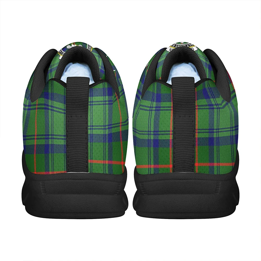 Cranstoun Tartan Crest Sneakers