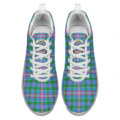 Pitcairn Hunting Tartan Crest Sneakers