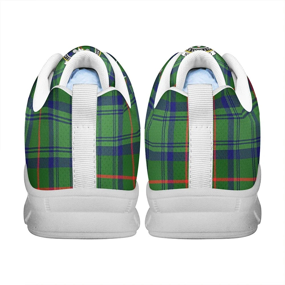 Cranstoun Tartan Crest Sneakers