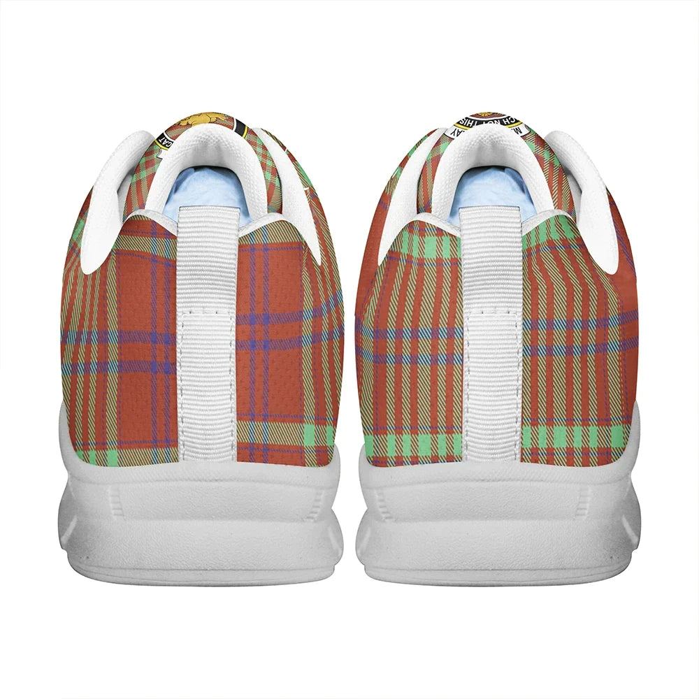 MacGillivray Hunting Ancient Tartan Crest Sneakers