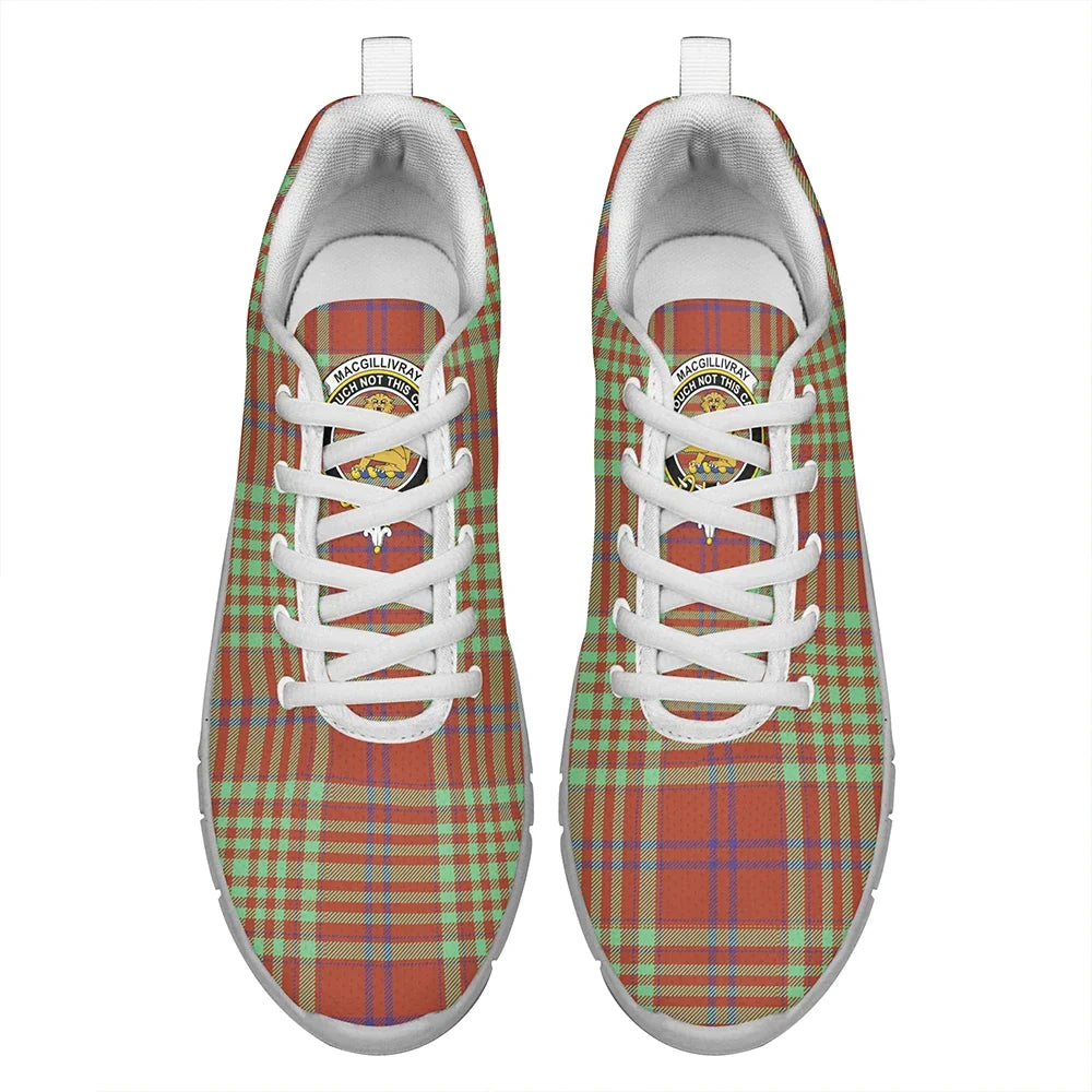 MacGillivray Hunting Ancient Tartan Crest Sneakers