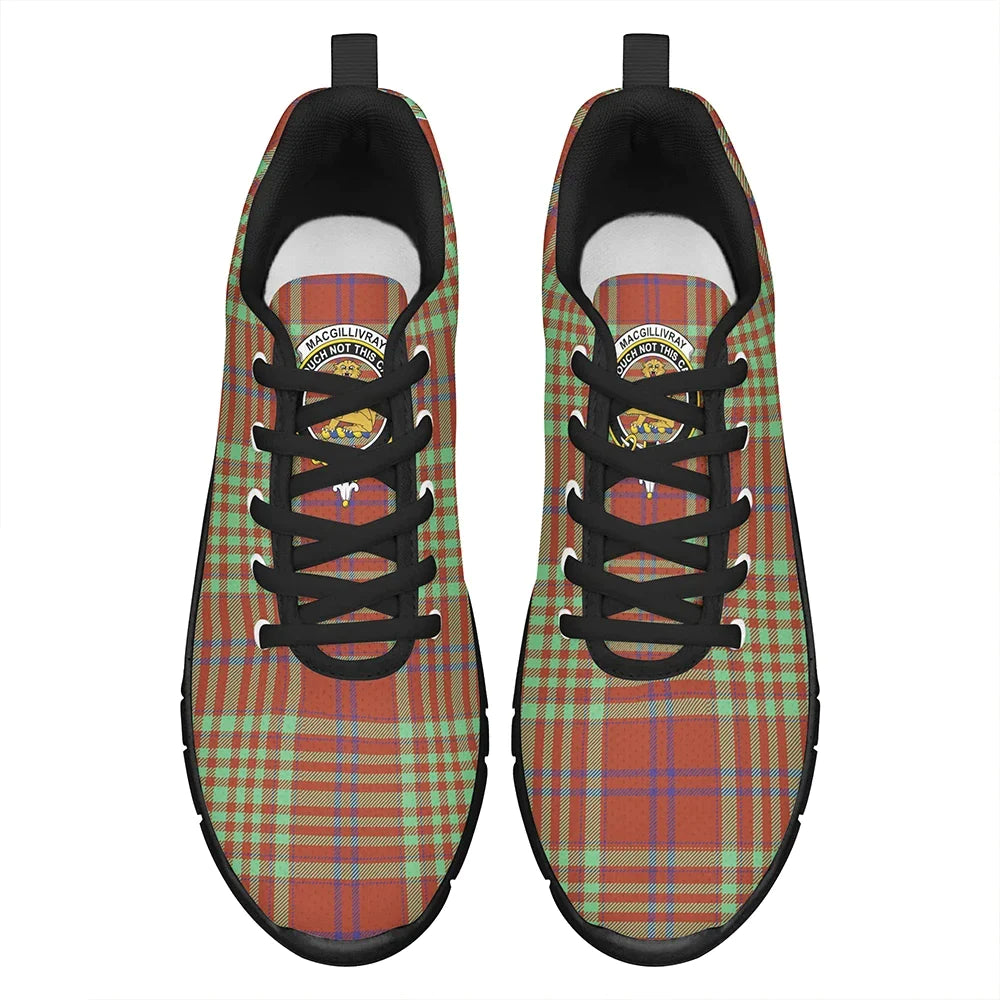 MacGillivray Hunting Ancient Tartan Crest Sneakers