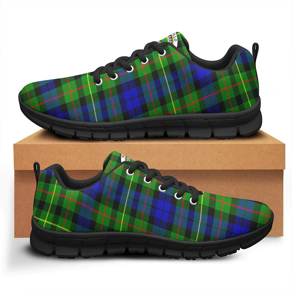 Rollo Modern Tartan Crest Sneakers