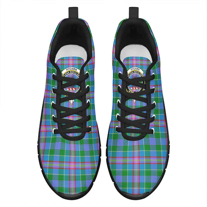 Pitcairn Hunting Tartan Crest Sneakers