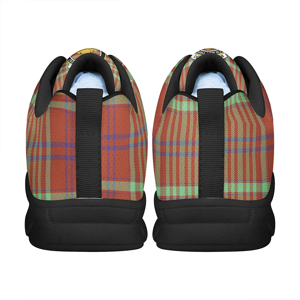 MacGillivray Hunting Ancient Tartan Crest Sneakers