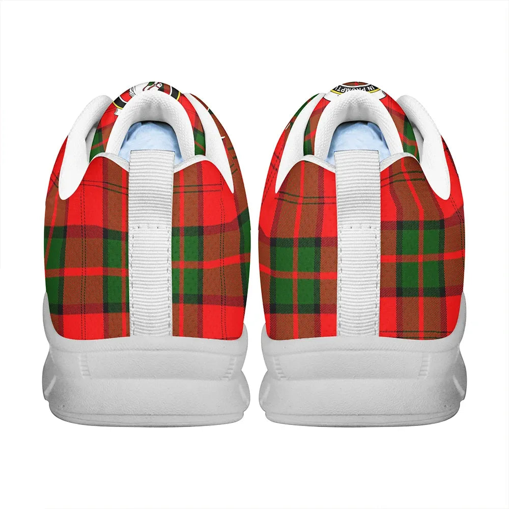 Dunbar Modern Tartan Crest Sneakers