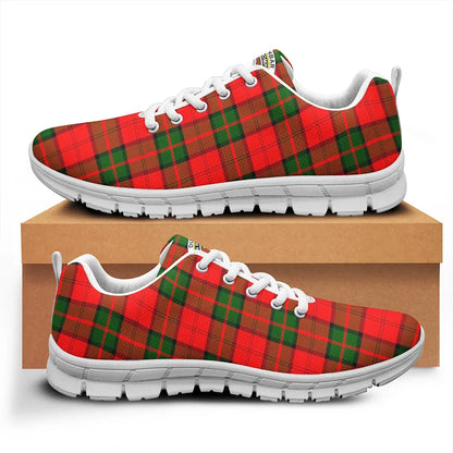 Dunbar Modern Tartan Crest Sneakers