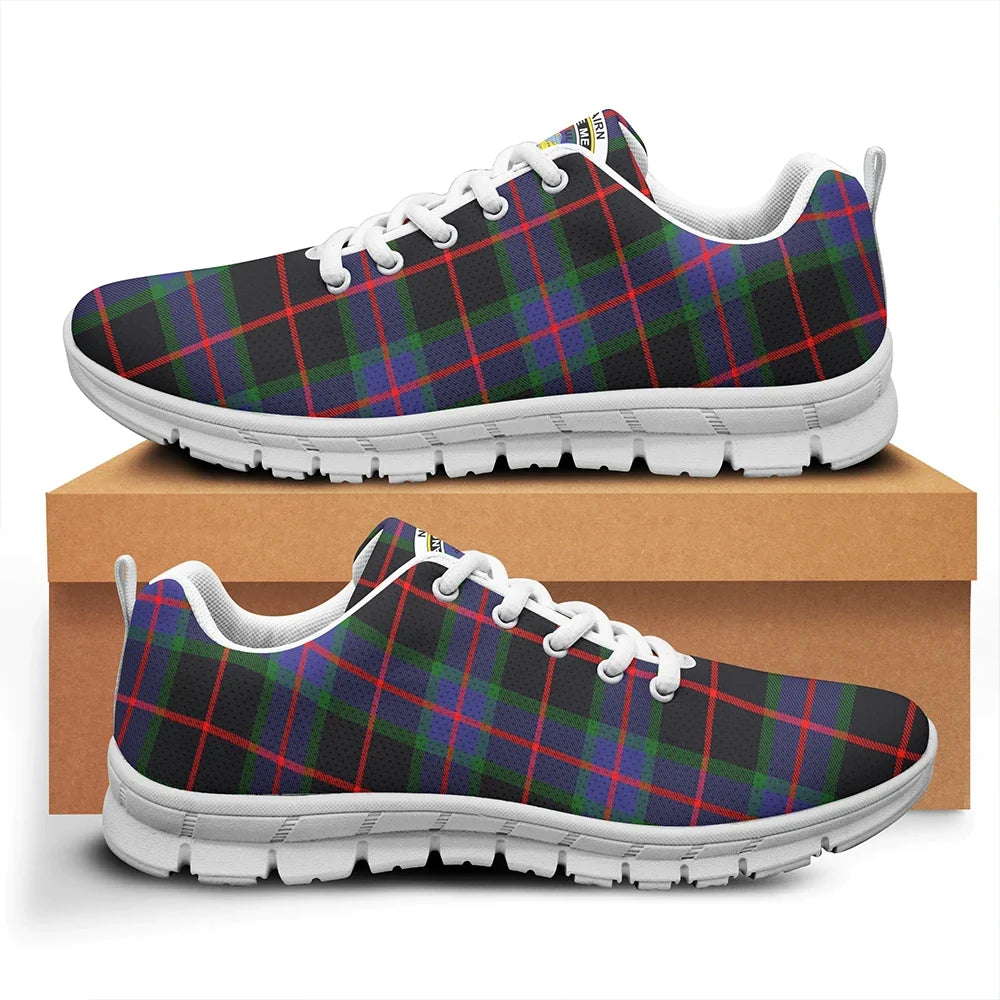 Nairn Tartan Crest Sneakers