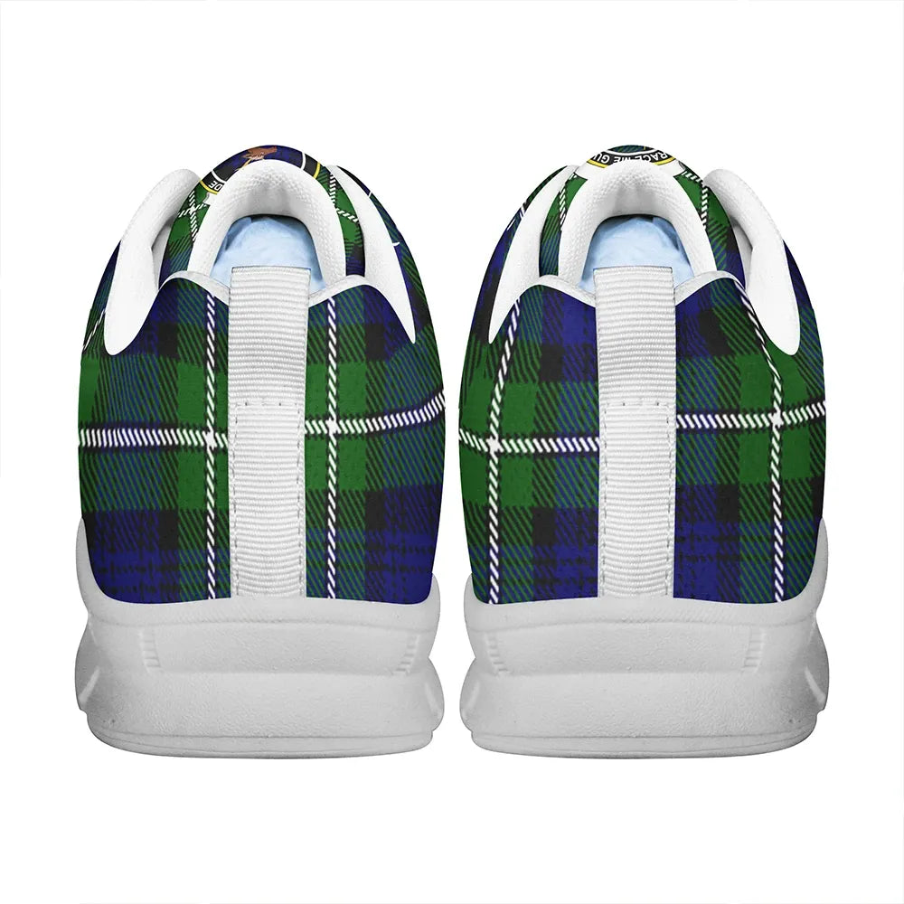 Forbes Modern Tartan Crest Sneakers