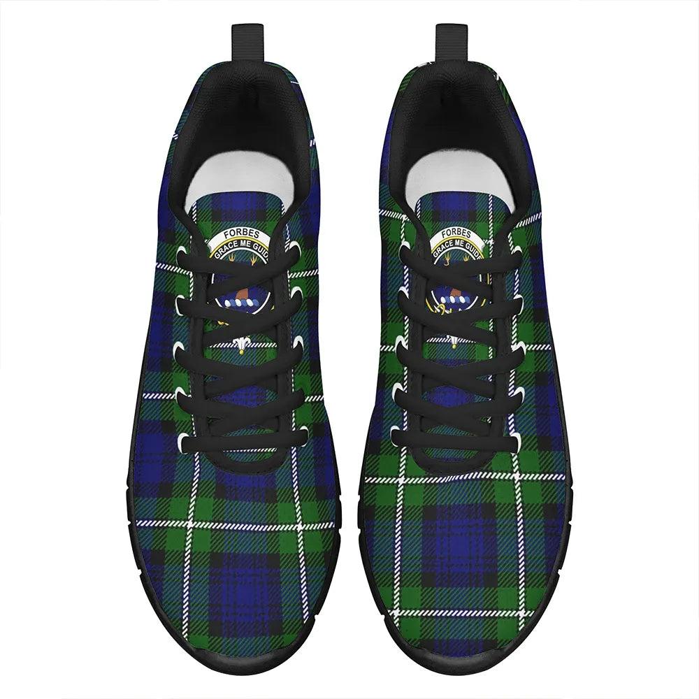 Forbes Modern Tartan Crest Sneakers