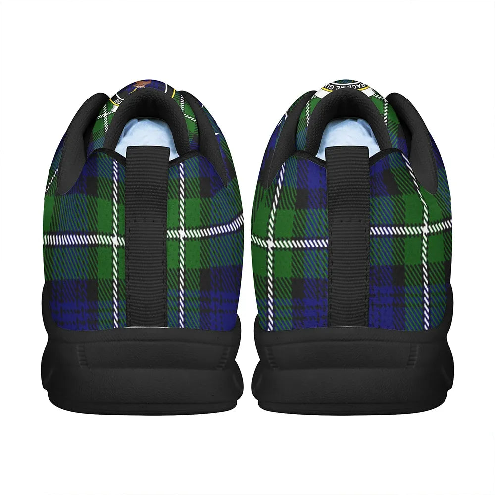 Forbes Modern Tartan Crest Sneakers