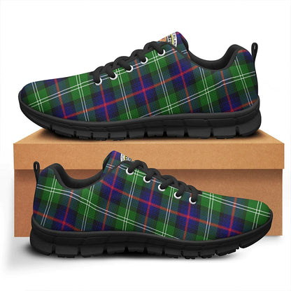 Sutherland Modern Tartan Crest Sneakers