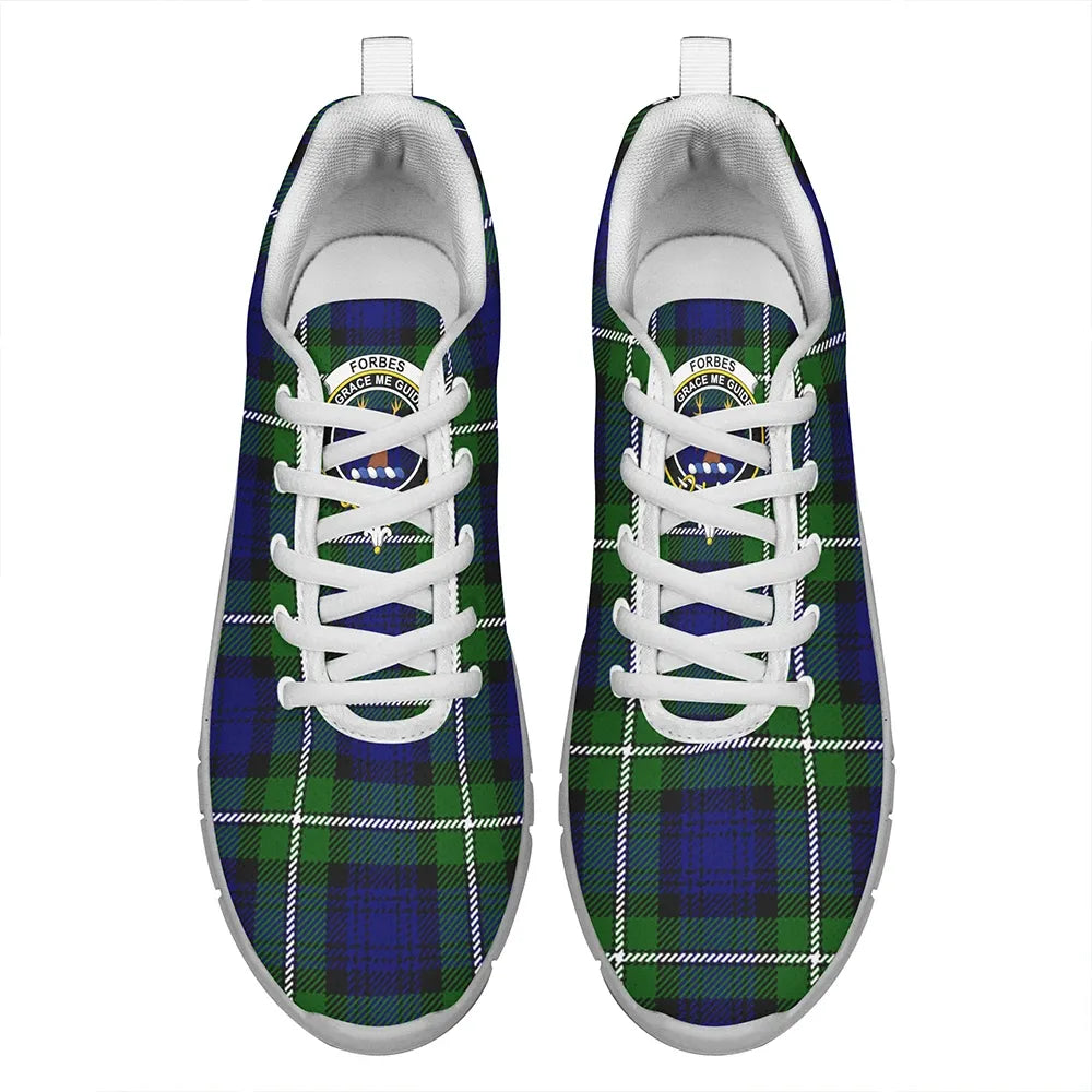 Forbes Modern Tartan Crest Sneakers