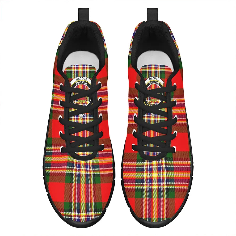 MacGill Modern Tartan Crest Sneakers