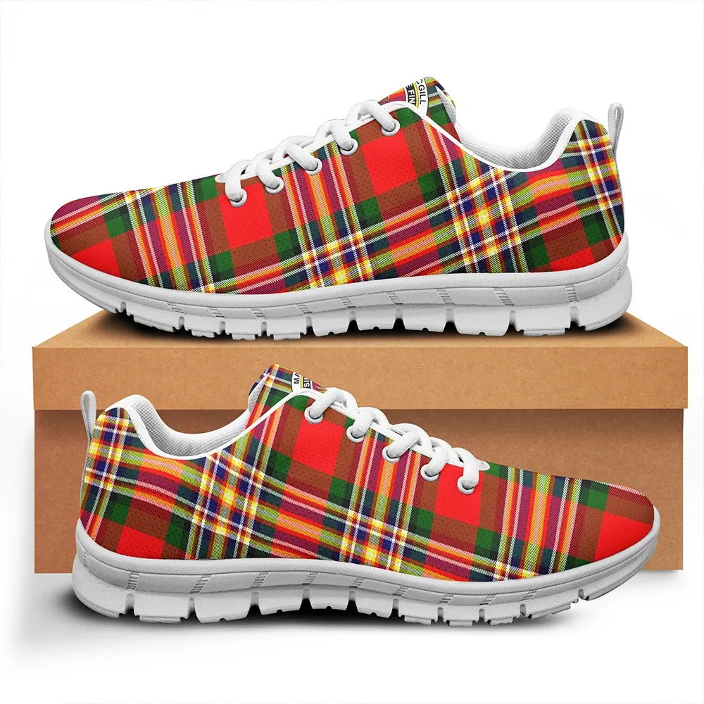 MacGill Modern Tartan Crest Sneakers