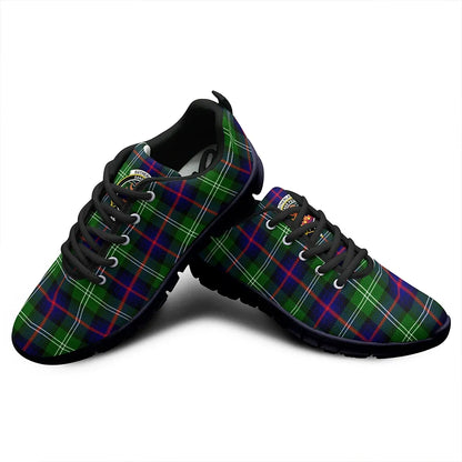 Sutherland Modern Tartan Crest Sneakers