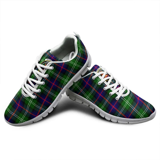 Sutherland Modern Tartan Crest Sneakers