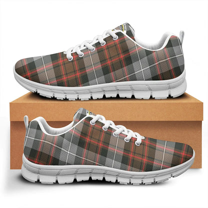 MacRae Hunting Weathered Tartan Crest Sneakers