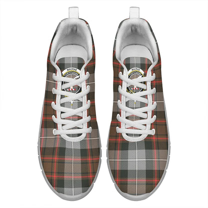 MacRae Hunting Weathered Tartan Crest Sneakers