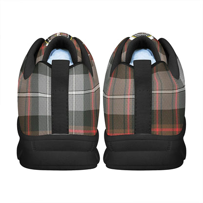 MacRae Hunting Weathered Tartan Crest Sneakers