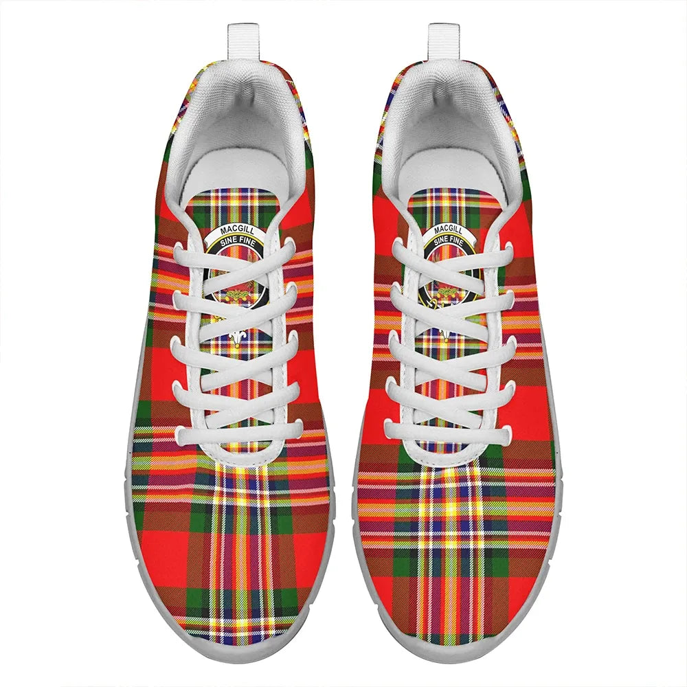 MacGill Modern Tartan Crest Sneakers