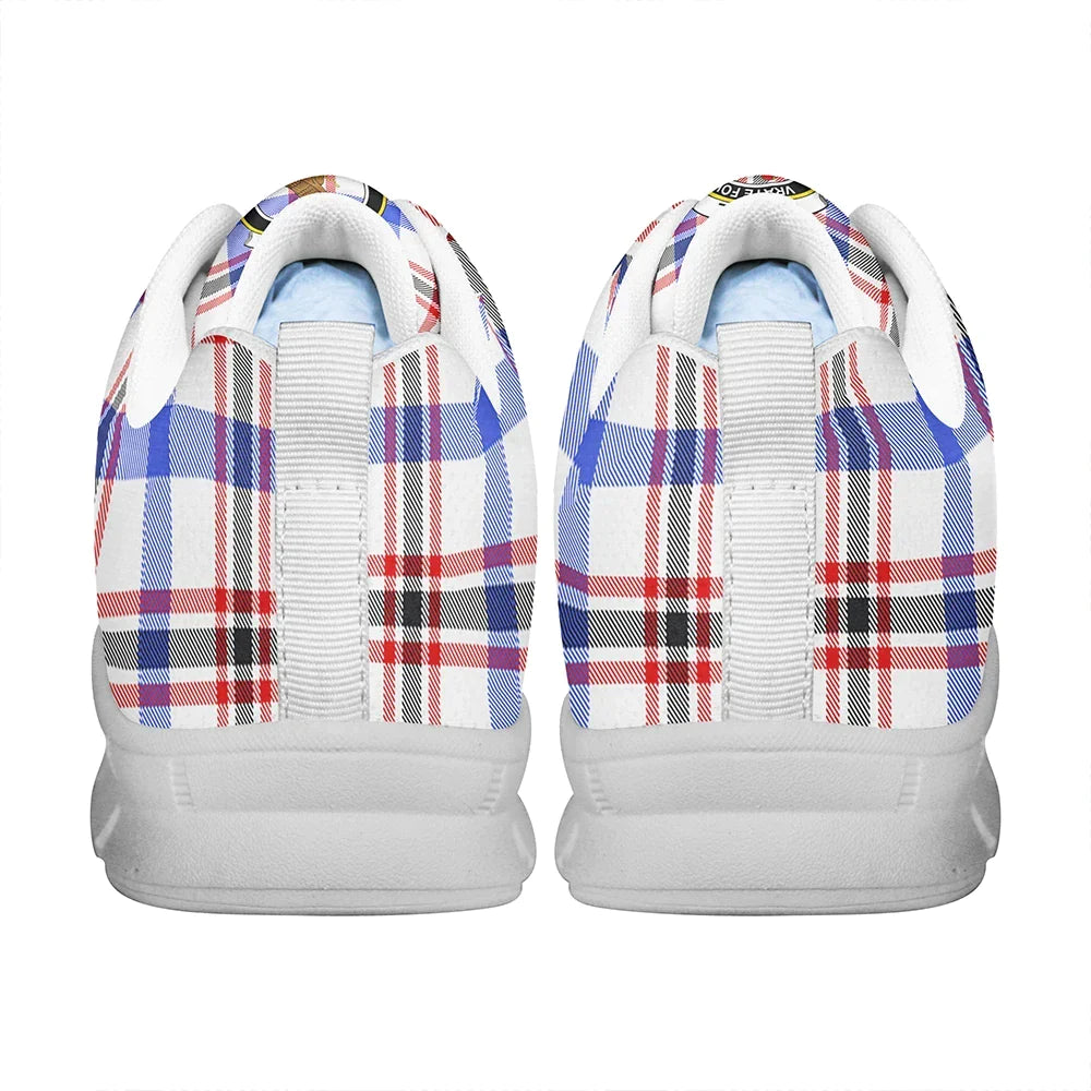 Boswell Modern Tartan Crest Sneakers