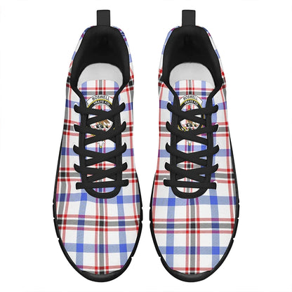 Boswell Modern Tartan Crest Sneakers