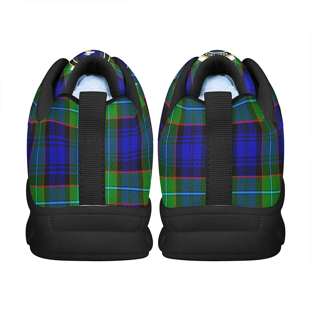 Sempill Modern Tartan Crest Sneakers