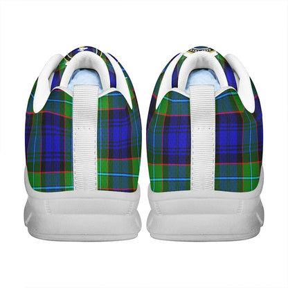 Sempill Modern Tartan Crest Sneakers