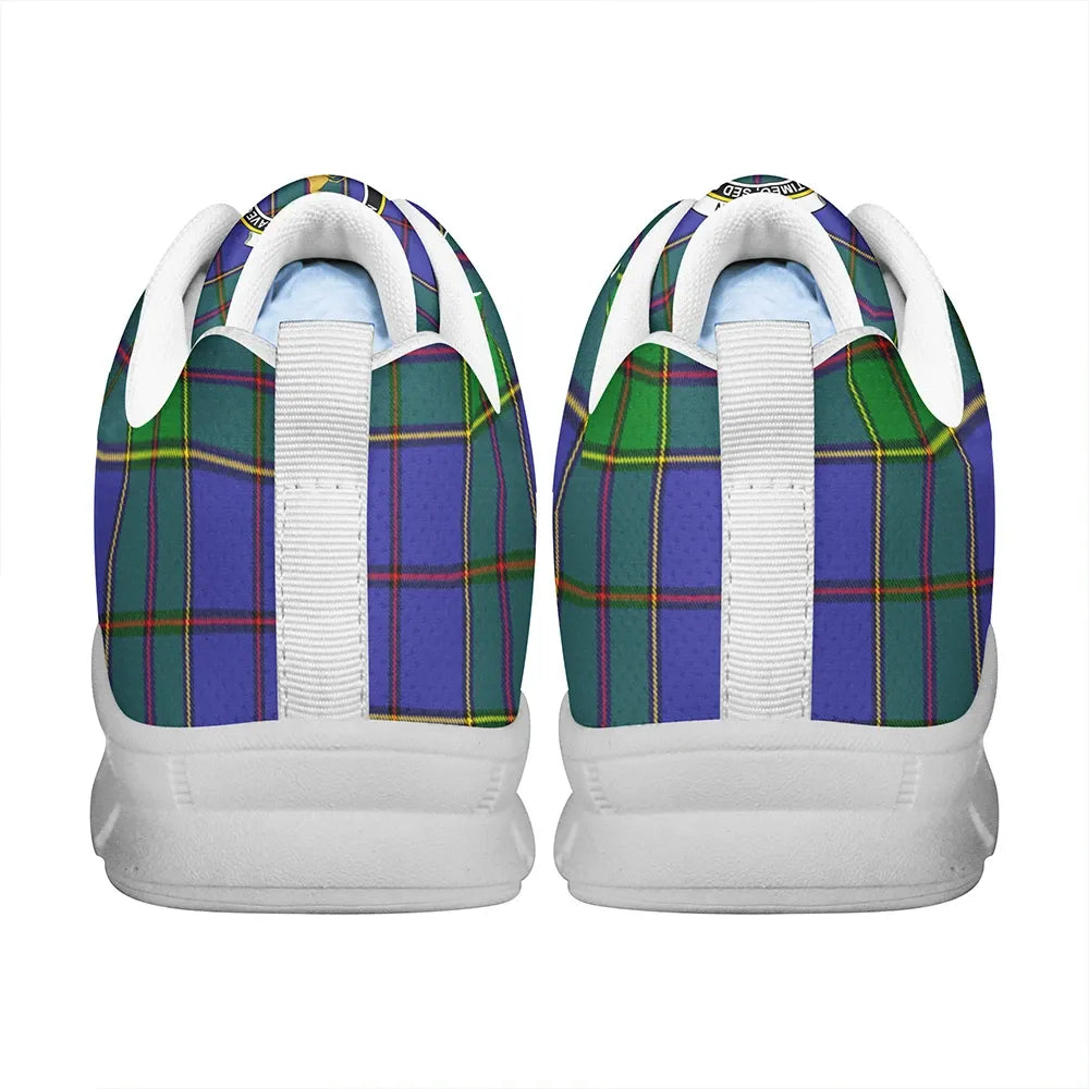 Strachan Tartan Crest Sneakers