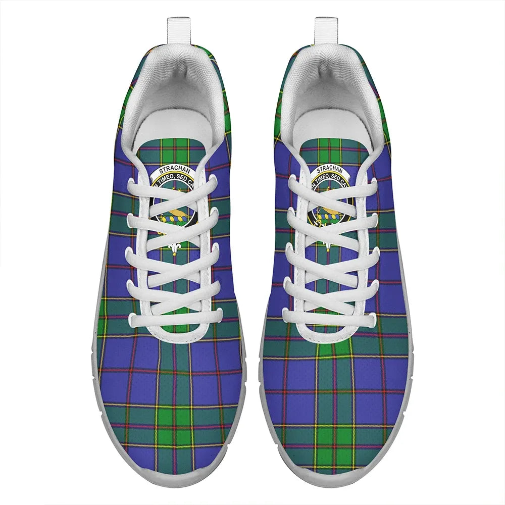 Strachan Tartan Crest Sneakers