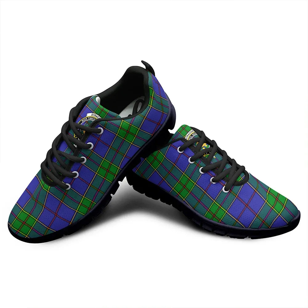 Strachan Tartan Crest Sneakers