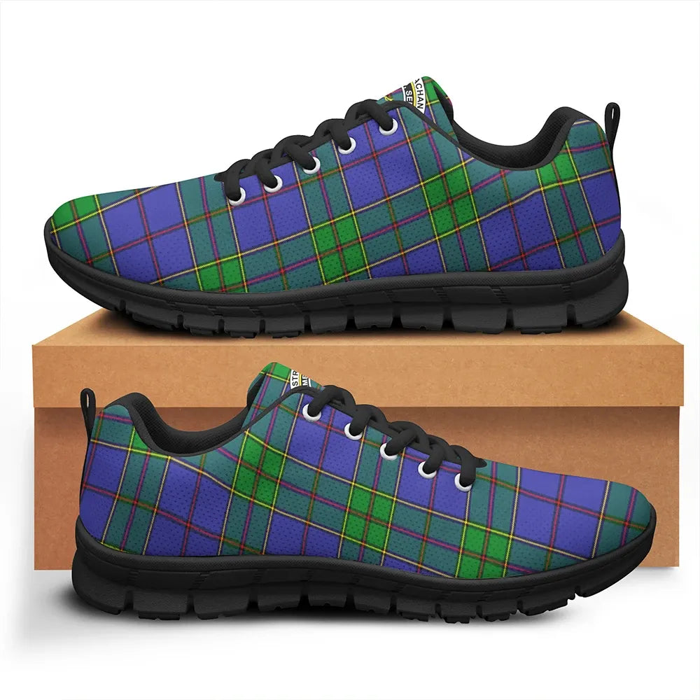Strachan Tartan Crest Sneakers