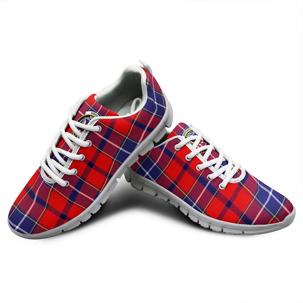 Wishart Dress Tartan Crest Sneakers