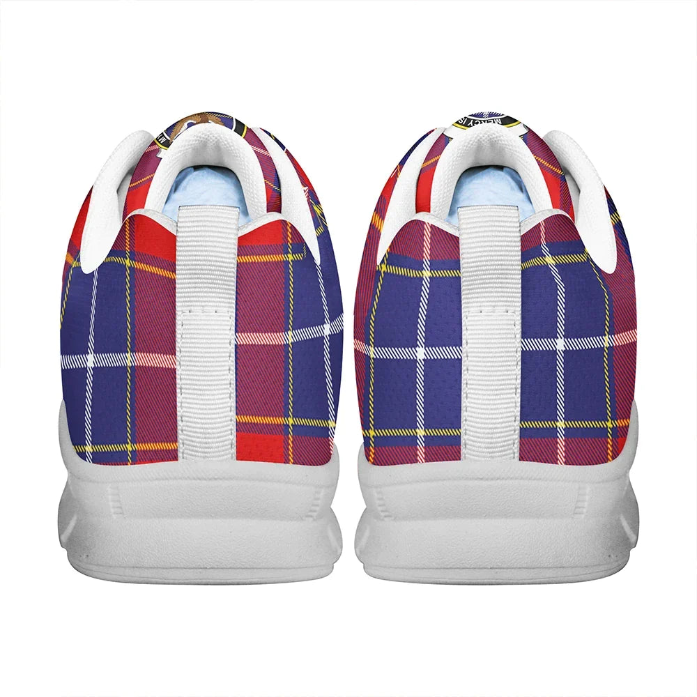 Wishart Dress Tartan Crest Sneakers