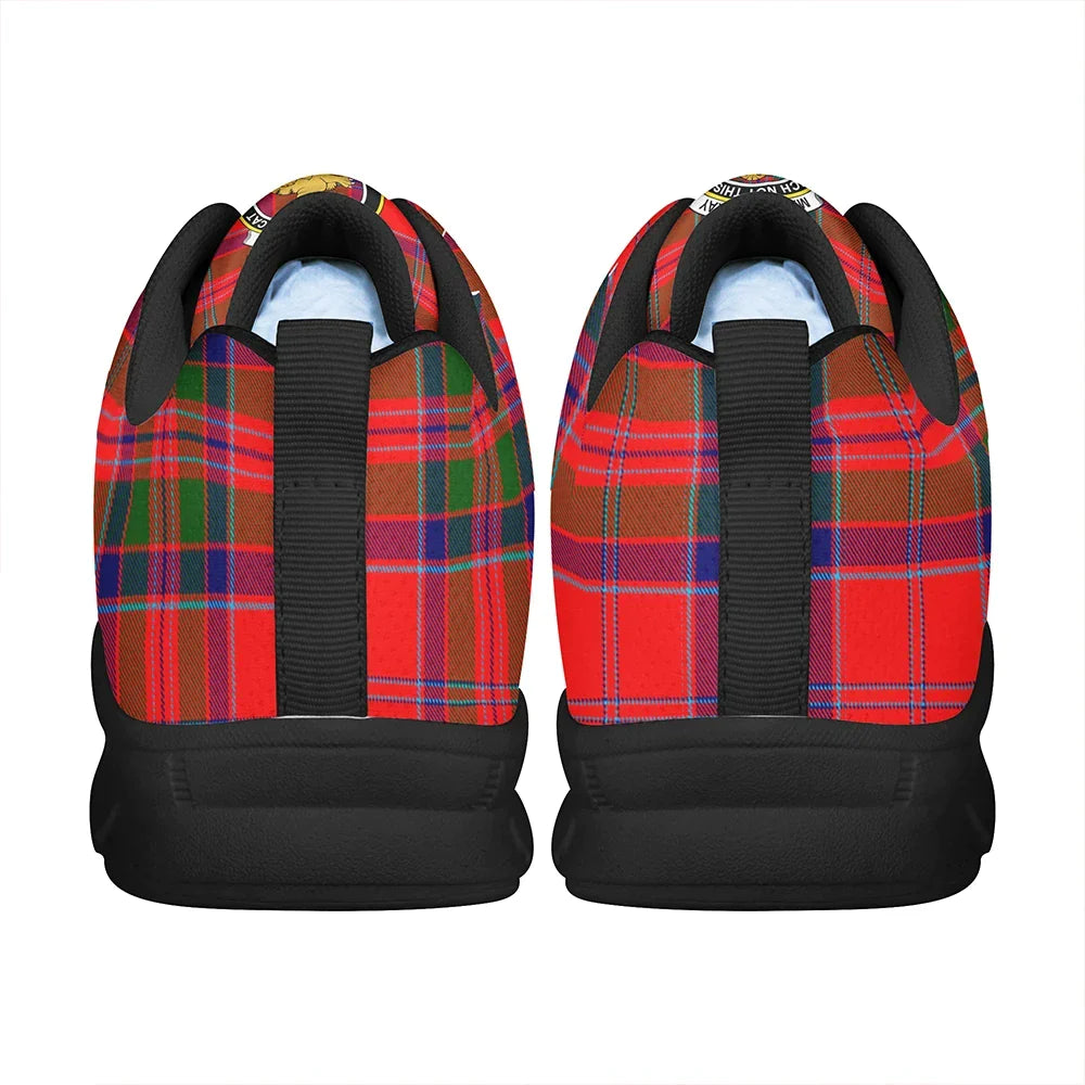 MacGillivray Modern Tartan Crest Sneakers