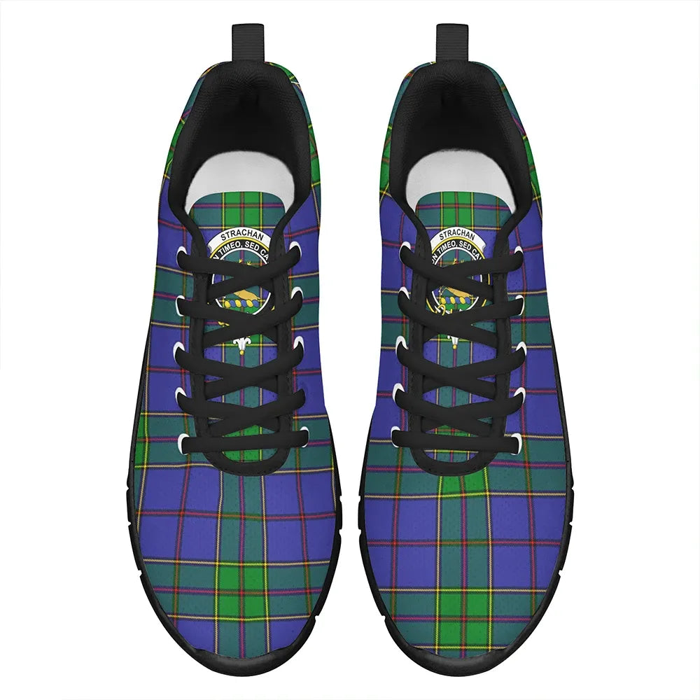 Strachan Tartan Crest Sneakers