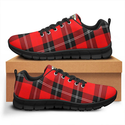 Ramsay Modern Tartan Crest Sneakers