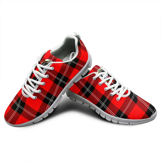 Ramsay Modern Tartan Crest Sneakers